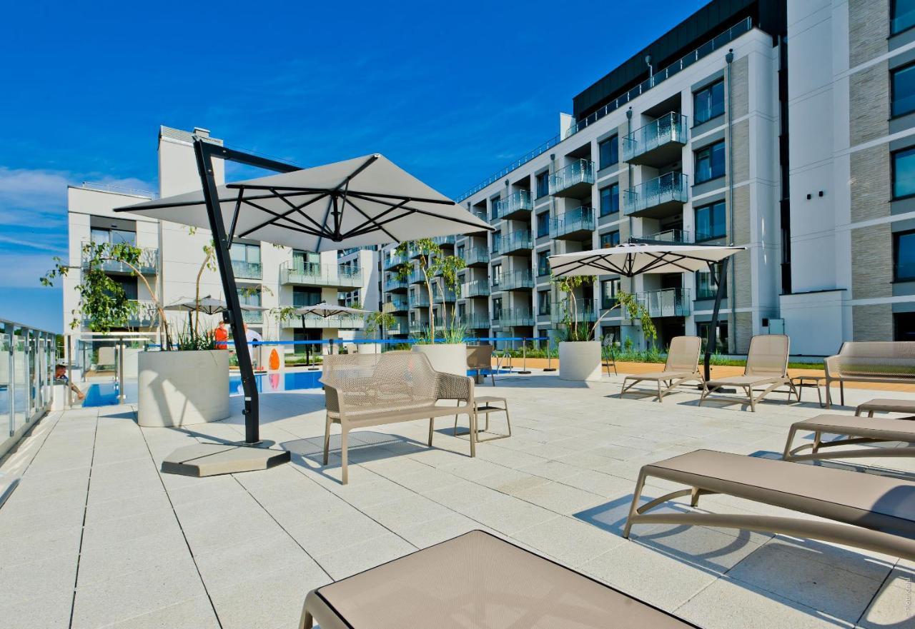 Porty B103 Nadmorskie Tarasy Pool Sauna Parking Колобжег Экстерьер фото